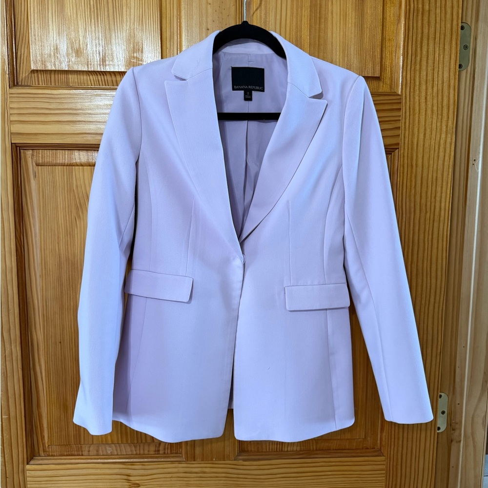 Banana Republic Light Purple Women's Blazer